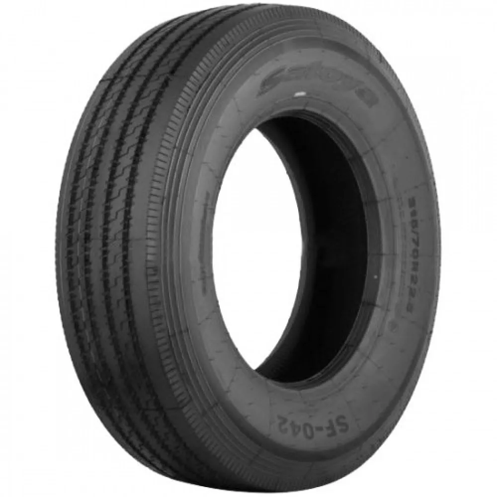 Грузовая шина SATOYA SF-042 315/80R22.5: Всесезонная Надежность для Рулевой Оси в Сухом Логу